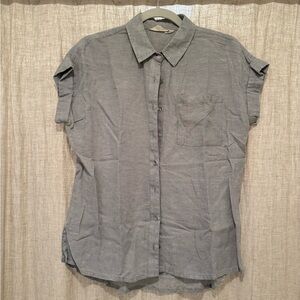 Mountain Khakis Light Blue Gray Button-Up Shirt